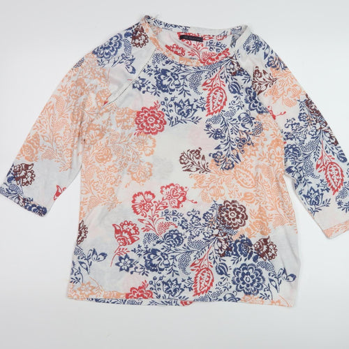 Marks and Spencer Women's Floral Jumper Size 14