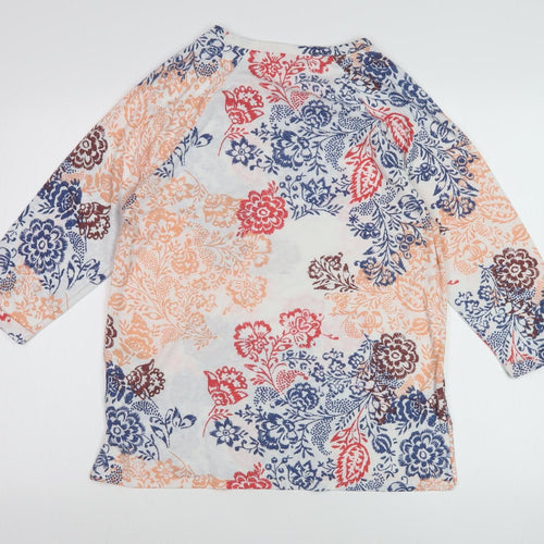 Marks and Spencer Women's Floral Jumper Size 14