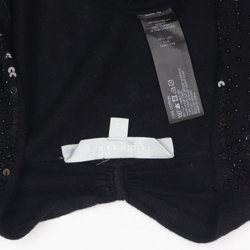 Redherring Women's Black Sequin Shrug Size 10