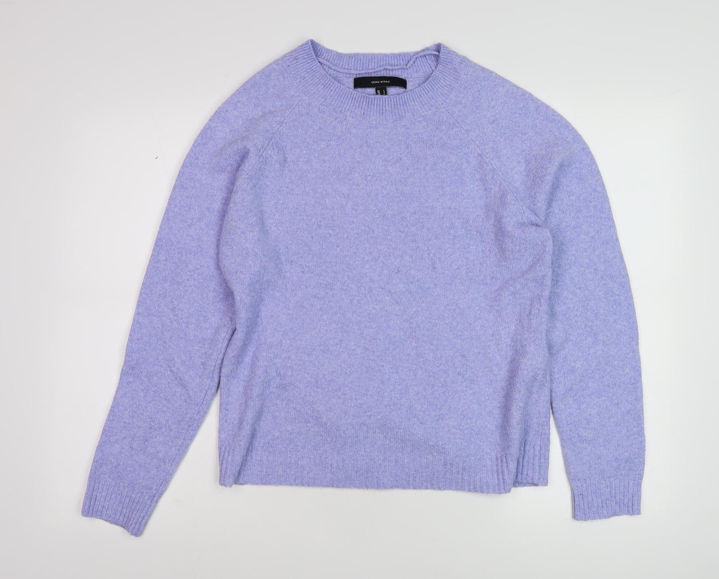 Vero Moda Women's Purple Crew Neck Pullover Jumper M