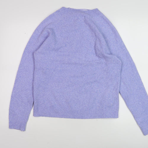 Vero Moda Women's Purple Crew Neck Pullover Jumper M