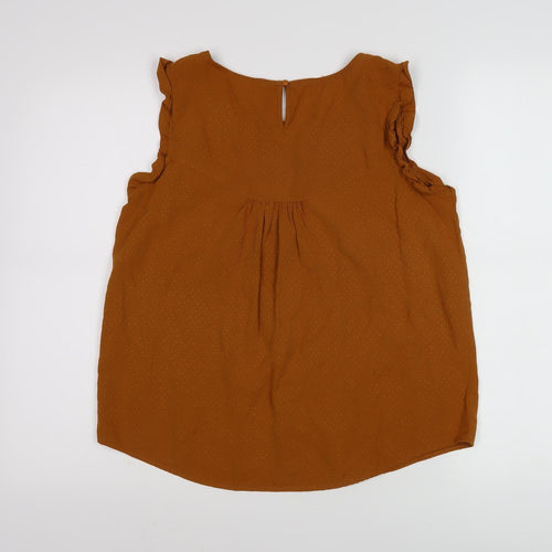 Clockhouse Women's Brown Blouse Size 8, Casual Style