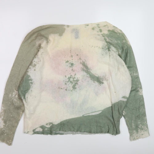Izabel London Women's Multicoloured Floral Jumper 10/12