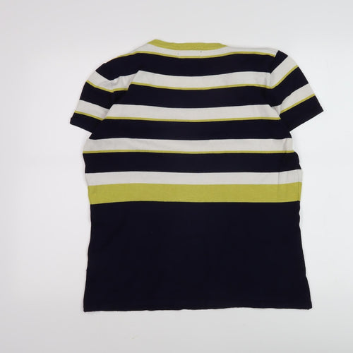 Claudia C Women's Multicoloured XL Striped Pullover