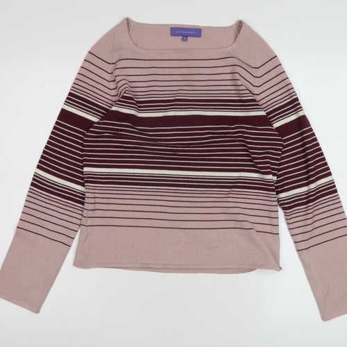 Autonomy Women's Multicoloured Pullover Jumper Size 14