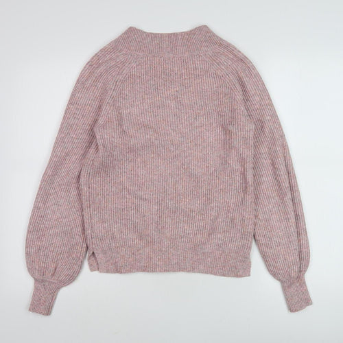 Next Women's Pink XS V-Neck Jumper