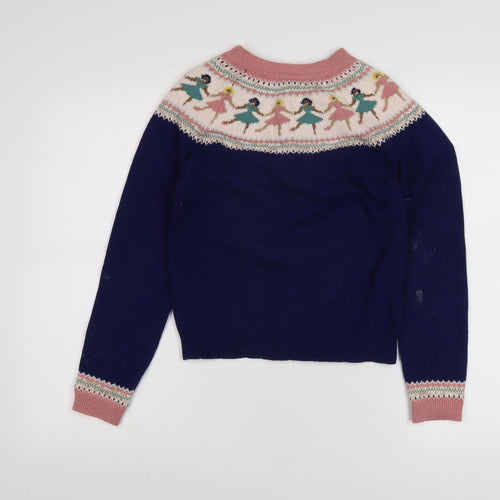 Mini Boden Girls Blue Ballet Cardigan 11-12 Years