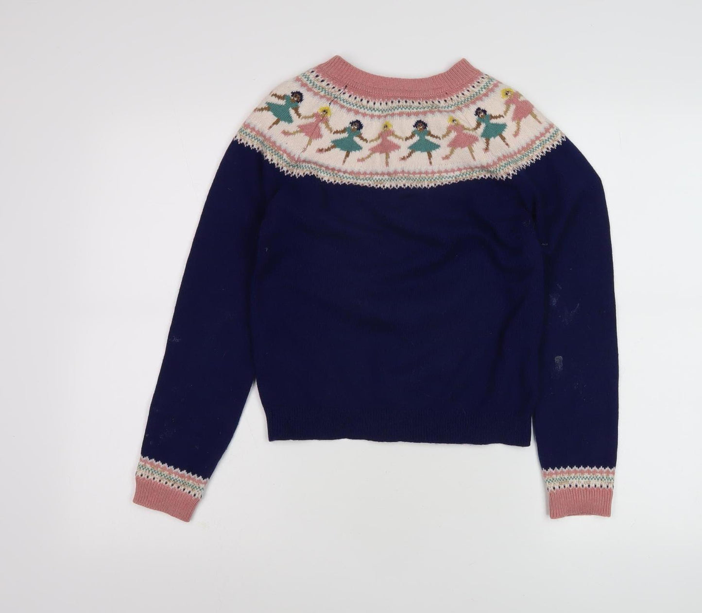 Mini Boden Girls Blue Ballet Cardigan 11-12 Years