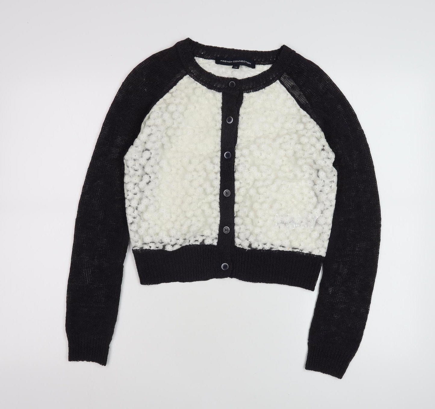 French Connection Women's Black Cardigan XS