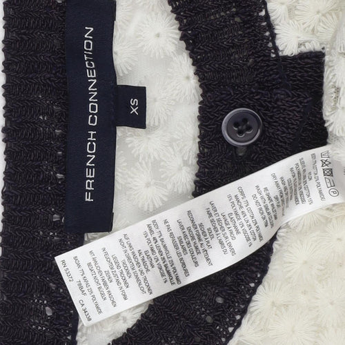 French Connection Women's Black Cardigan XS