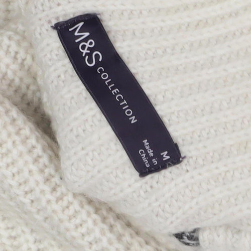Marks and Spencer Women's Ivory Pullover Jumper M