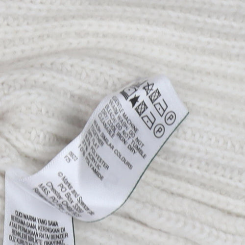 Marks and Spencer Women's Ivory Pullover Jumper M