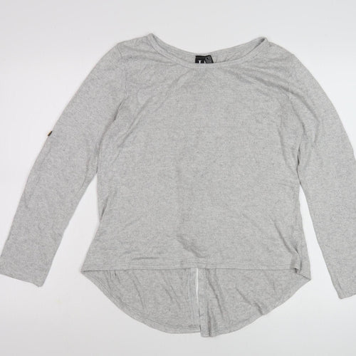 Izabel London Women's Grey Pullover Jumper M