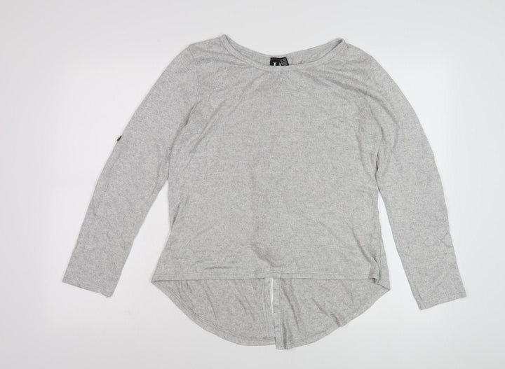Izabel London Women's Grey Pullover Jumper M