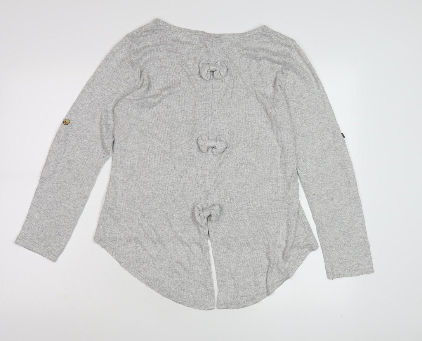 Izabel London Women's Grey Pullover Jumper M