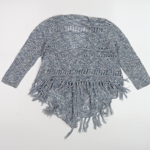 Colloky Girls’ Grey Wrap Jumper 4 Years - Stylish & Lightweight