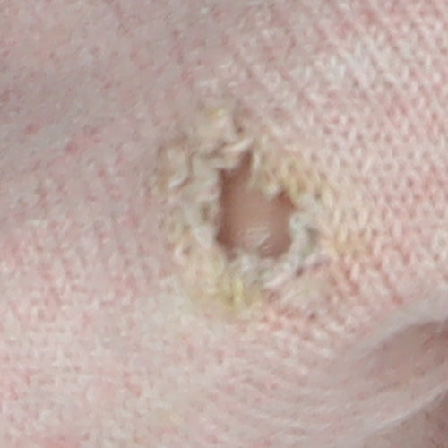 M&S Women's Pink Knit Crew Neck Jumper, Medium