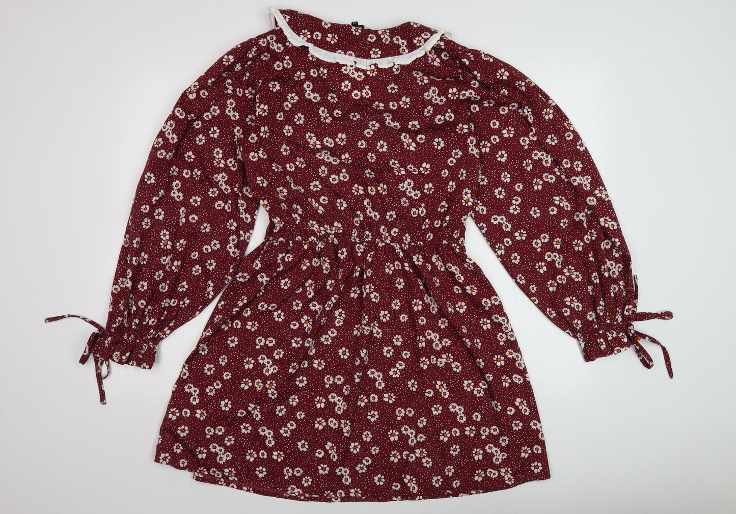 Wednesday's Girl Women's Multicoloured Floral Wrap Dress M