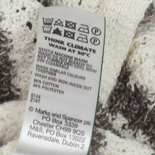 Marks and Spencer Striped Knit Dress S