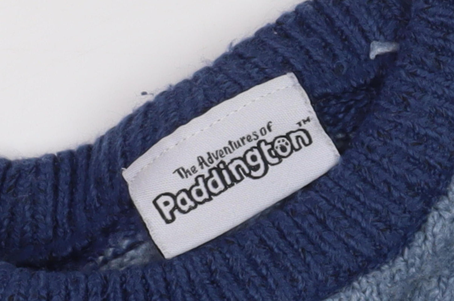 The Adventures of Paddington Boys Blue Pullover Jumper, 2-3 Years