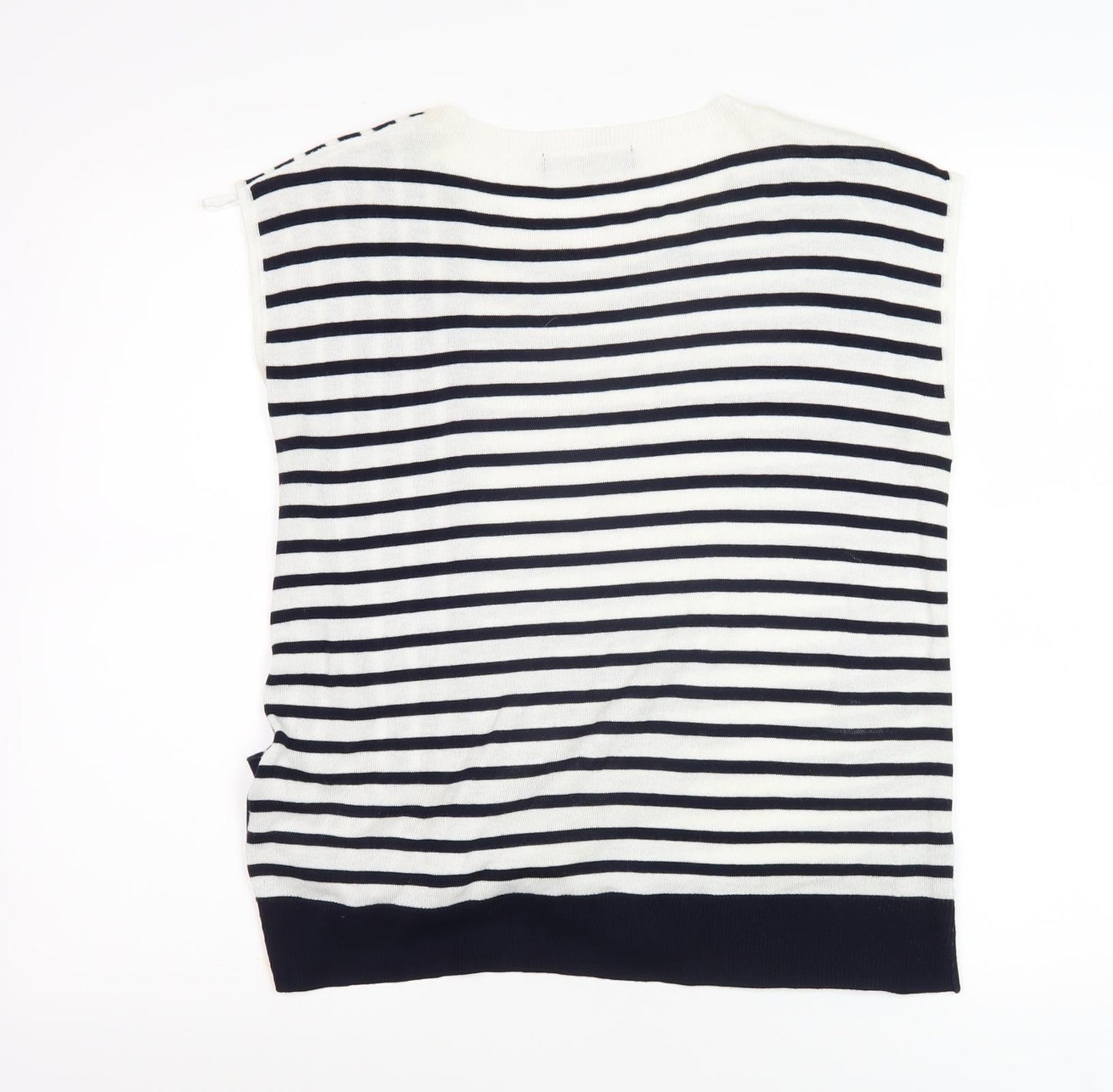 Marks and Spencer Women's Sleeveless Stripe Pullover Jumper