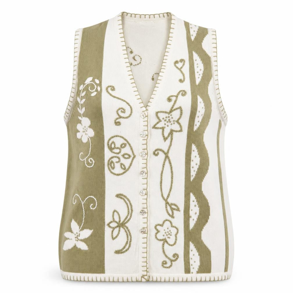 Front view of Windsmoor Women's Multicoloured V-Neck Vest -, size S