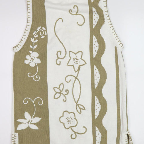 Windsmoor Women's Multicoloured V-Neck Vest - Size S