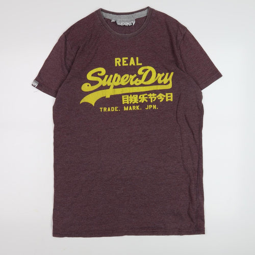 Superdry Men's Brown Graphic T-Shirt Size L