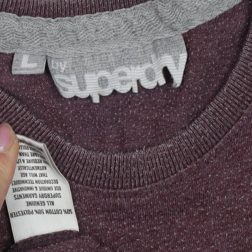 Superdry Men's Brown Graphic T-Shirt Size L