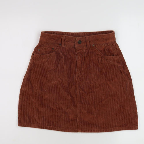 Vero Moda Women's Brown Corduroy Skirt XS