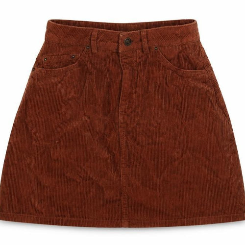Vero Moda Women's Brown Corduroy Skirt XS