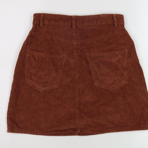 Vero Moda Women's Brown Corduroy Skirt XS