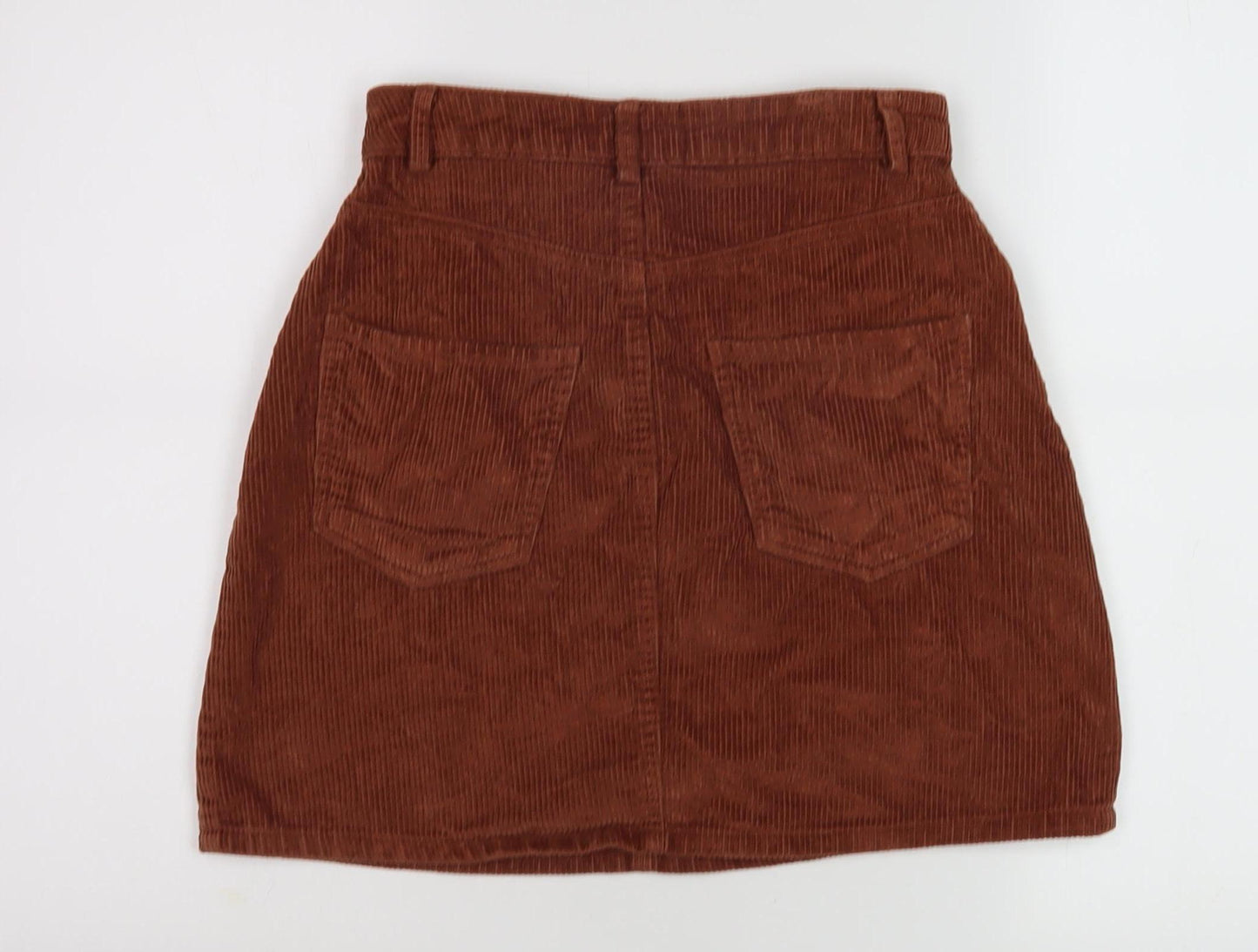 Vero Moda Women's Brown Corduroy Skirt XS