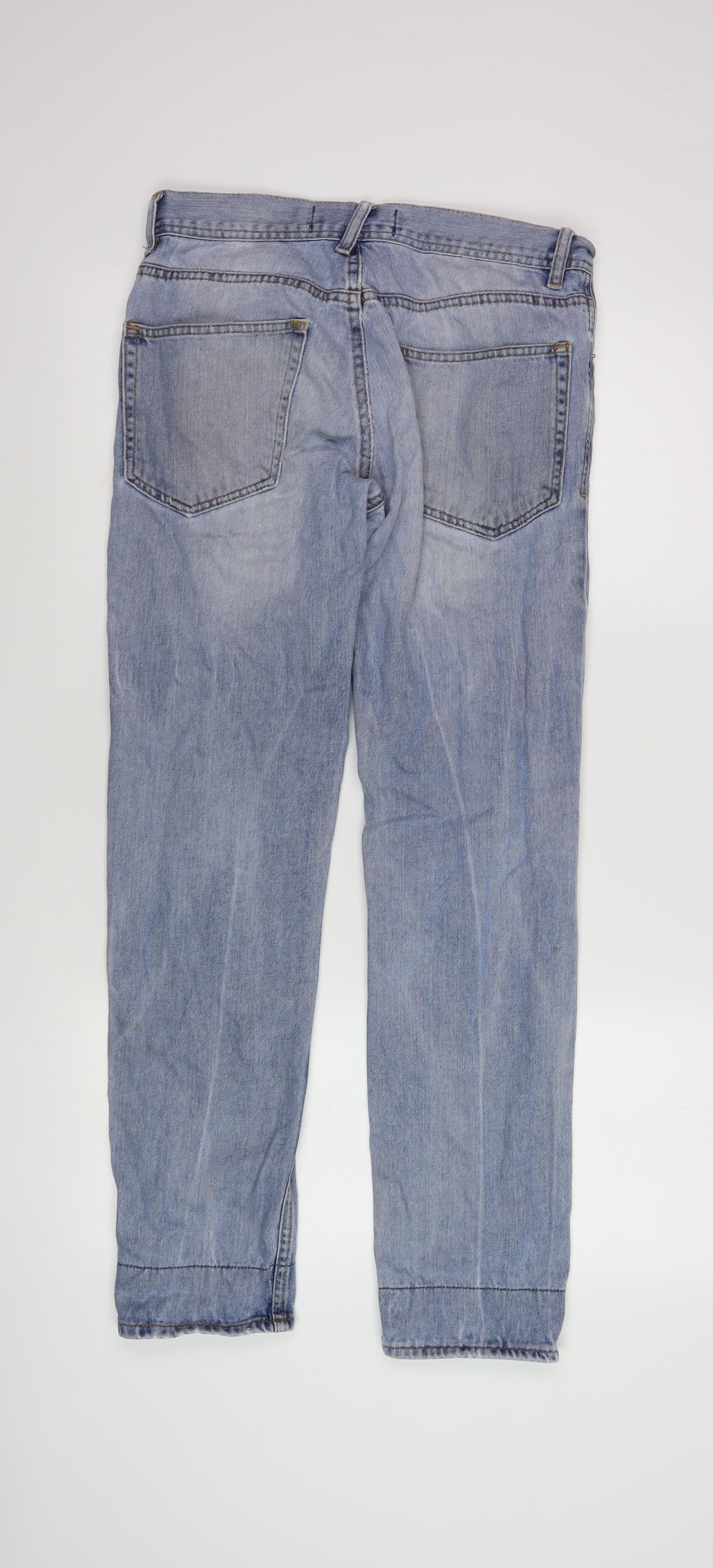 Topman Men's Blue Skinny Jeans Size 32