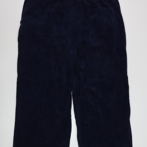 Seasalt Cornwall Corduroy Women's Trousers Blue Size 20