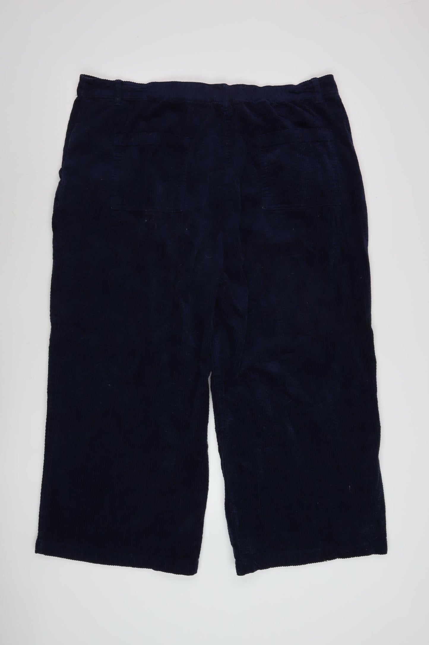 Seasalt Cornwall Corduroy Women's Trousers Blue Size 20