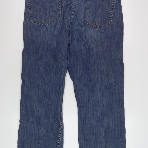 Wrangler Men's Blue Slim Straight Jeans 38