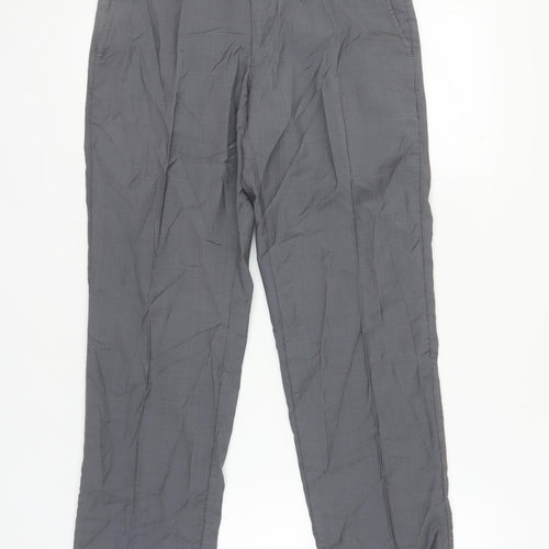 Marks and Spencer Men's Grey Dress Pants