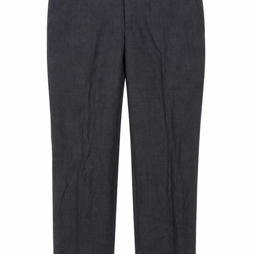 Marks and Spencer Men's Black Wool Dress Trousers 32