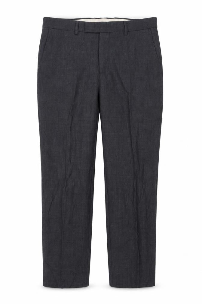 Marks and Spencer Men's Black Wool Dress Trousers 32