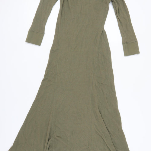 Polo Ralph Lauren Women's Green Maxi Dress S