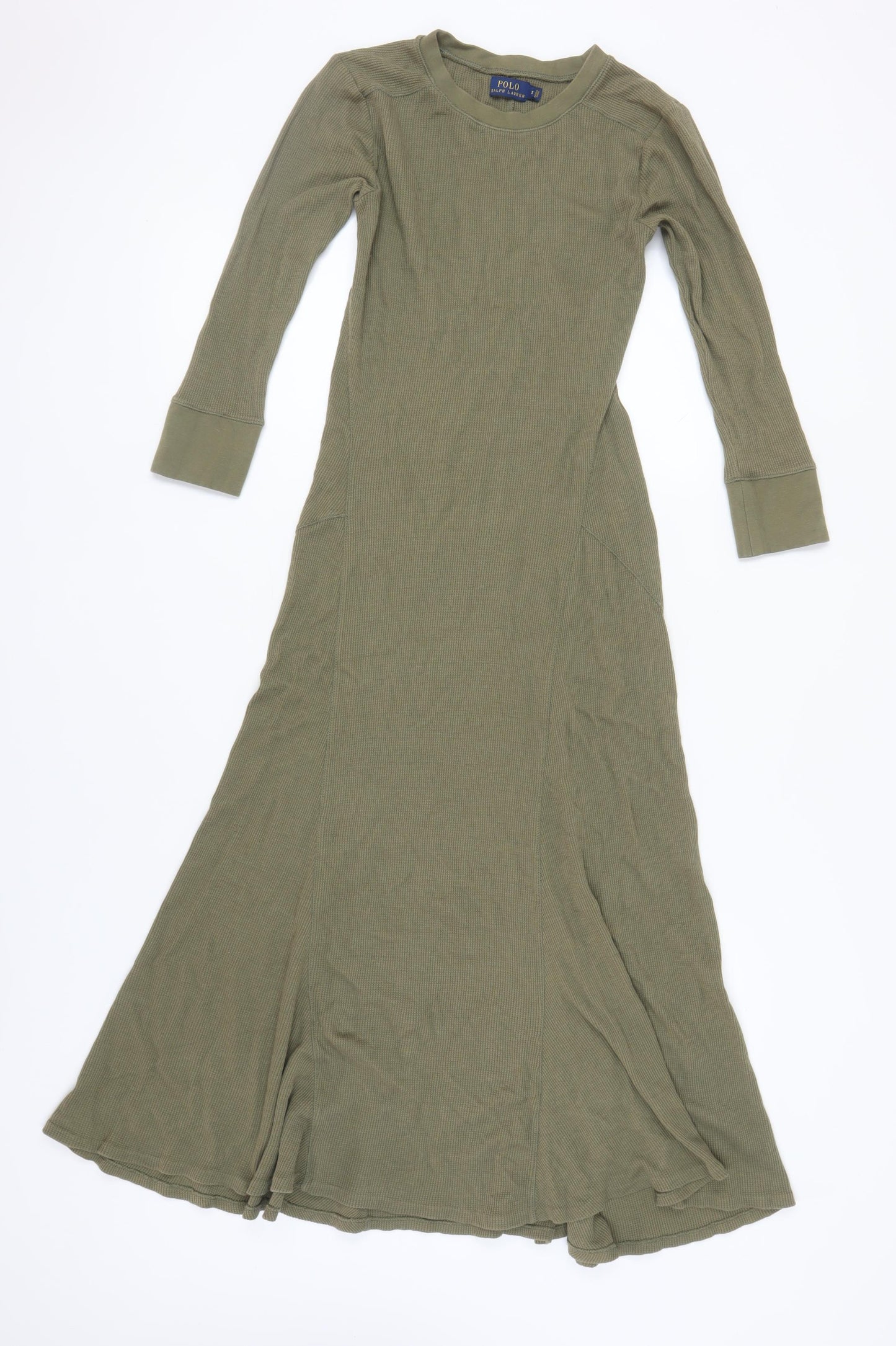 Polo Ralph Lauren Women's Green Maxi Dress S