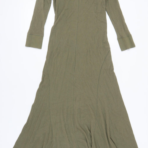Polo Ralph Lauren Women's Green Maxi Dress S
