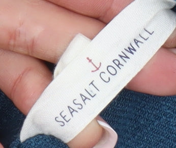 Seasalt Cornwall Women's Blue Tunic Blouse Size 14