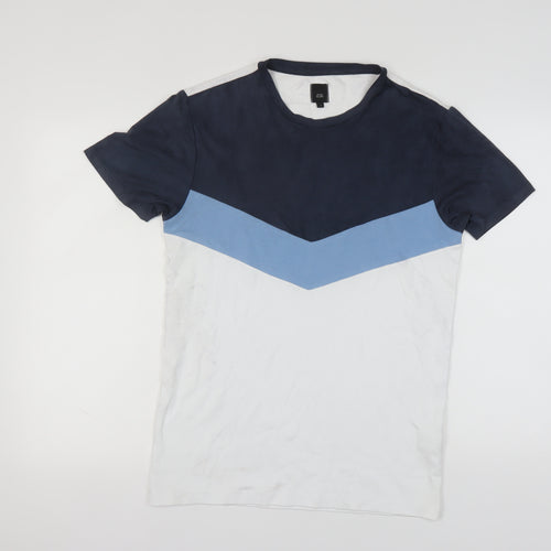 River Island Men's Multicoloured T-Shirt, Size L