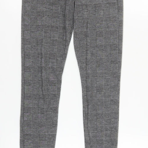 Dorothy Perkins Womens Grey Plaid Leggings Size 6