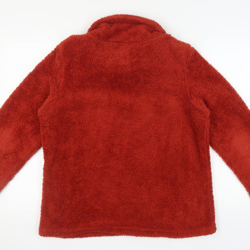 Regatta Women's Red Fleece Sweatshirt Size 14