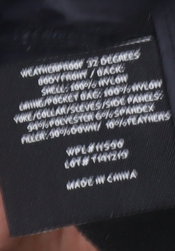 32 Degrees Men's Black Small Weatherproof Puffer Jacket