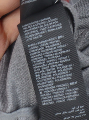 Capsule Women's Grey Plus Size Relaxed Trousers, 26R