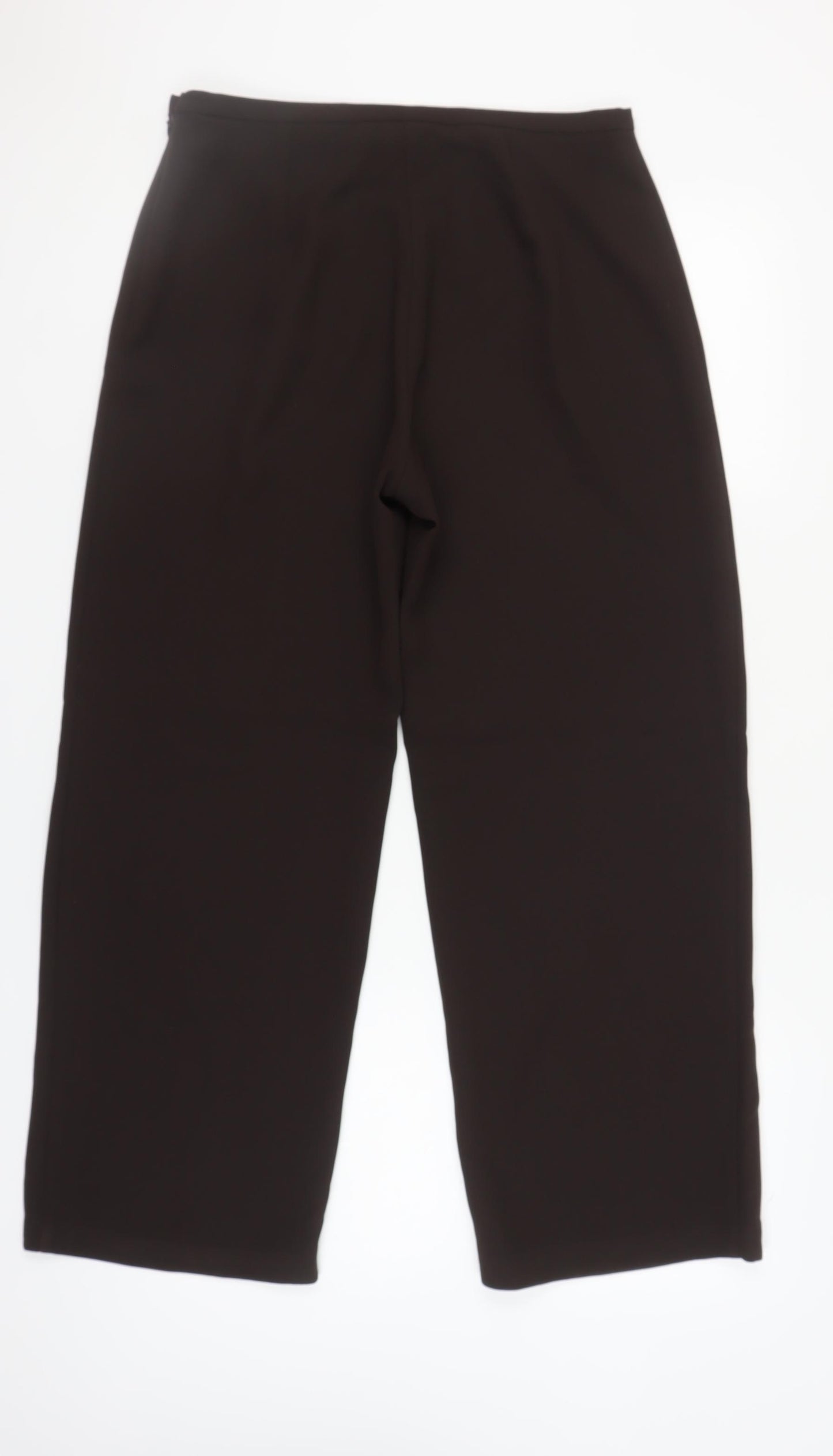 Amaranto Women's Black Trousers Size 14